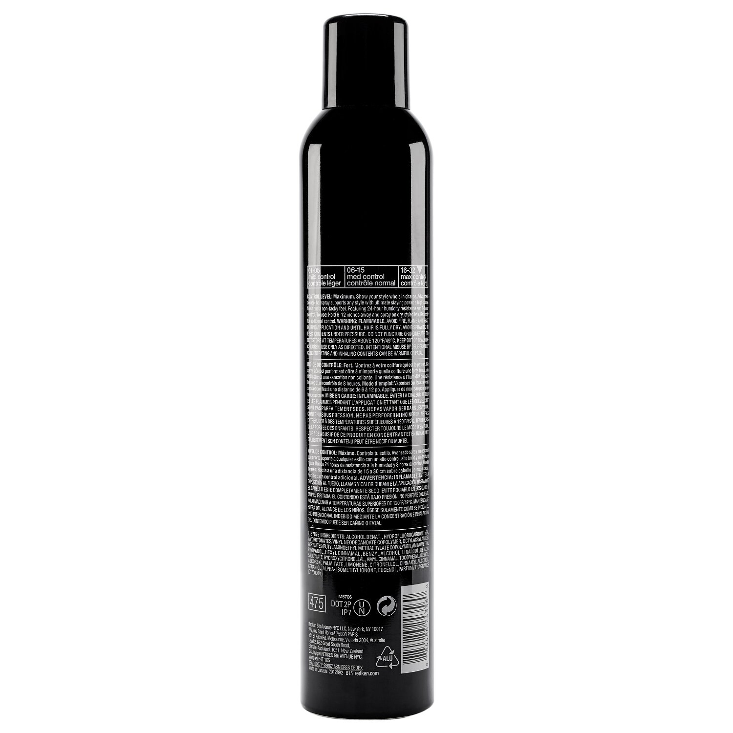 Spray pentru păr rezistent la umiditate