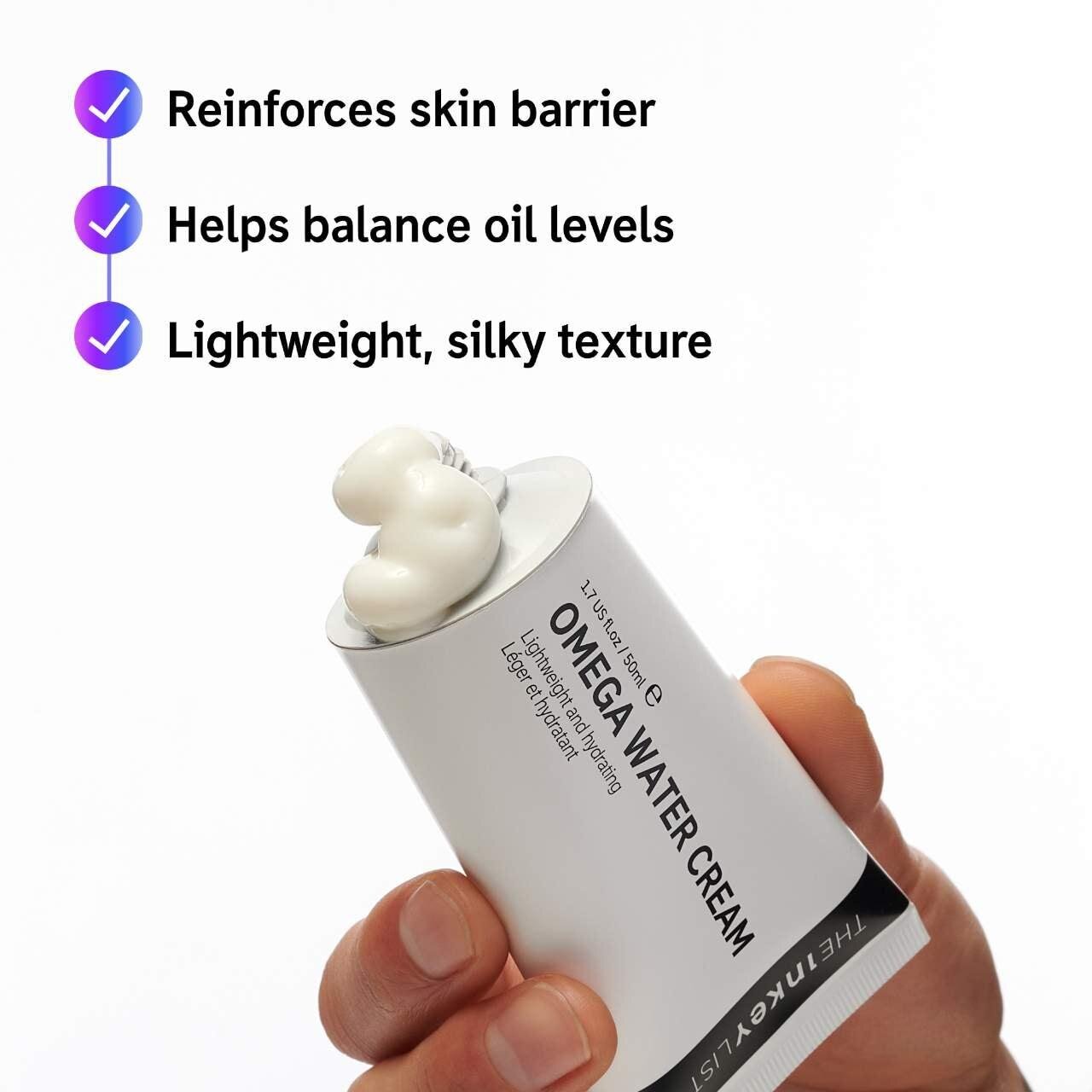 The Inkey List Omega Water Cream